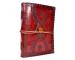 Single Stone Handmade Leather Journal Embossed Diary Handmade Notebook